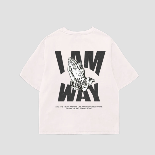 I Am Original T-shirt (Cropped) (White)