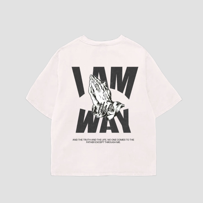 I Am Original T-shirt (Cropped) (White)
